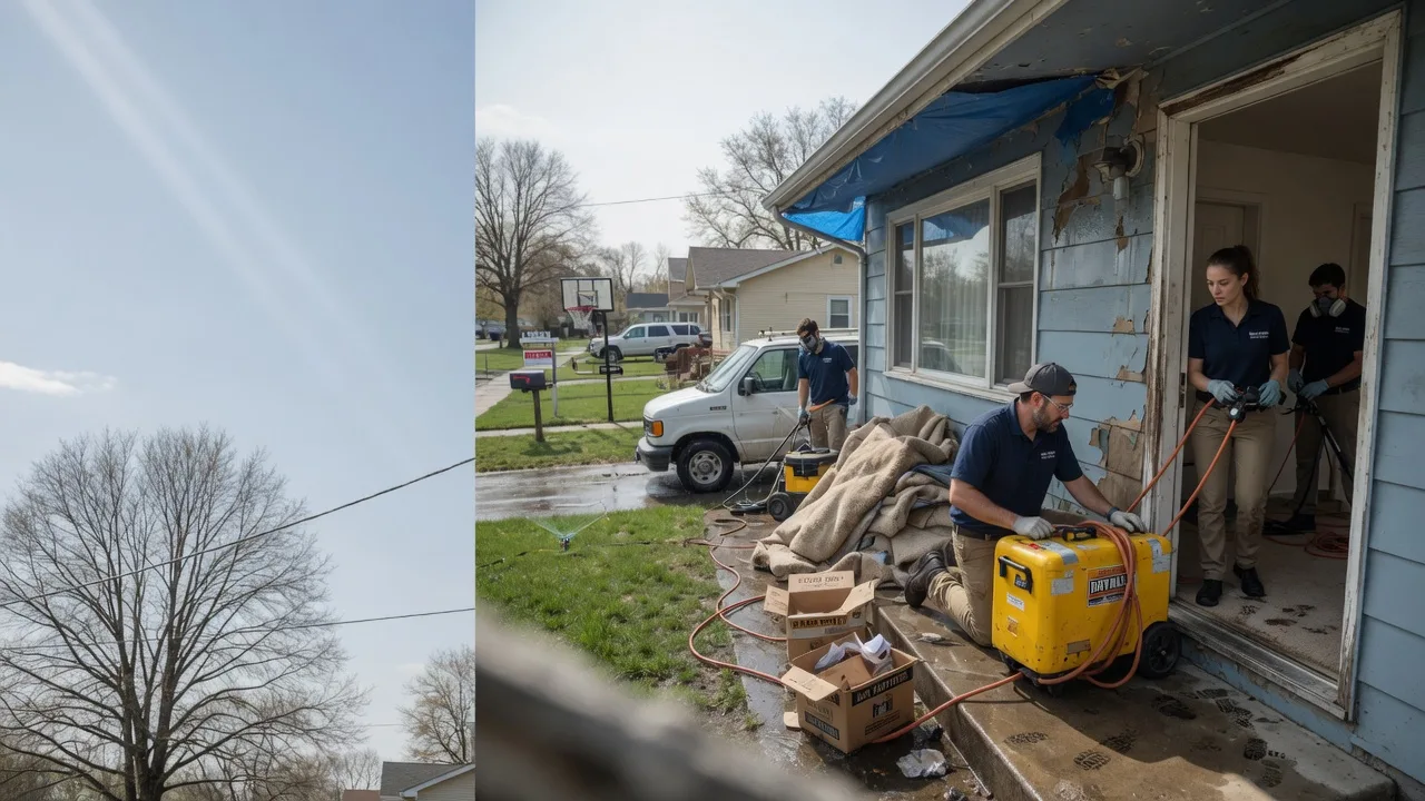 Basement Flood Cleanup in Wind Gap, PA near me